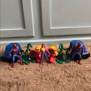 McDonald’s 1995 Spider-Man and 1996 Marvel Superheroes Action Figure Set